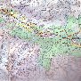 Annapurna circuit trek map Nepal Vacation Experience