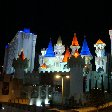 The Excalibur by night