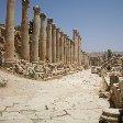 Trip from Damascus to Jerash Jordan Photograph The ancient Roman city of Jerash