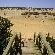 Pinnacle Desert in rental car, Australia Cervantes Travel Experience