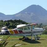 Mount Ngauruhoe flight New Zealand Diary Photo