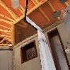 Shower inside Baobab Tree house