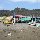 Fishing Town on the beach in Puerto Lopez Ecuador