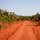 Red dust road in Kenya Kenya