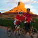 Cycling through Monument Valley United States