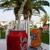 A drink on the beach Tunisia