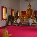 A Buddhist monk in the temple. Thailand
