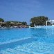 The swimming pool at the resort in Djerba. Tunisia