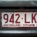 Queensland Sunshine State License Plate Australia