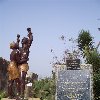 Photos of the Memorial Statue on Ile de Goree, Senegal Senegal Africa