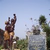 Photos of the Memorial Statue on Ile de Goree, Senegal Senegal