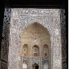 Photos of the Mir-i Arab madrasah Mosque in Bukhara, Uzbekistan Uzbekistan