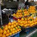 Tajik lemons and oranges on the market Tajikistan