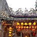 Beautiful entrance of the Qingshui Temple in Taipei Taiwan