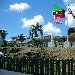 Flags on the island of Saint Kitts and Nevis, Saint Kitts and Nevis South America